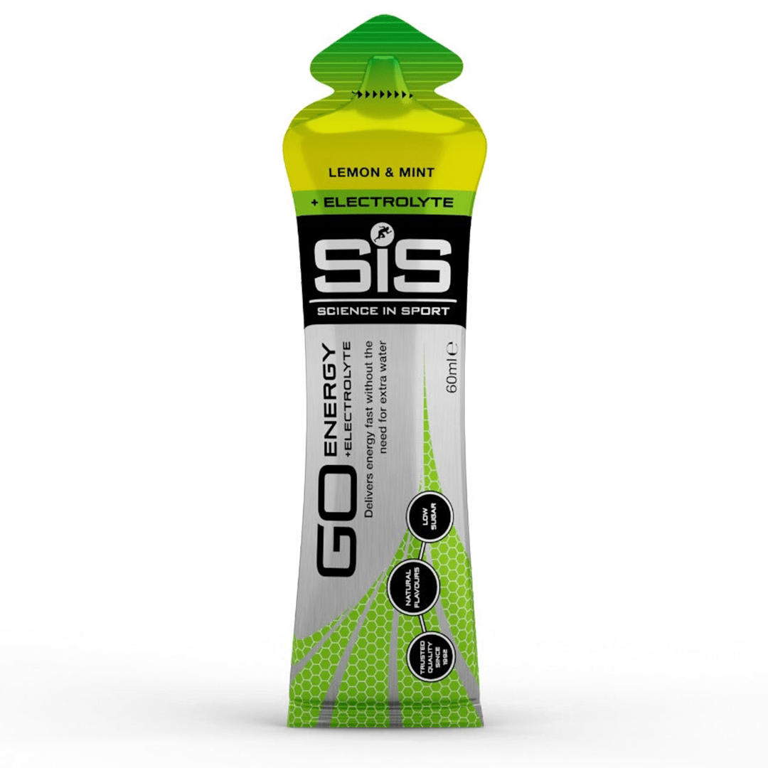 SiS Gels Single Serve / Lemon Mint GO Energy + Electrolyte Gel XMiles