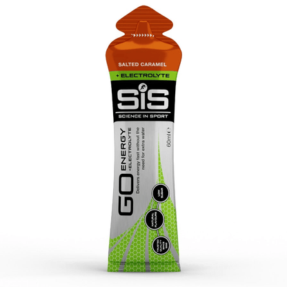 SiS Gels Single Serve / Salted Caramel GO Energy + Electrolyte Gel XMiles