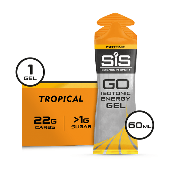 SiS Gels Tropical GO Isotonic Energy Gel 60ml XMiles