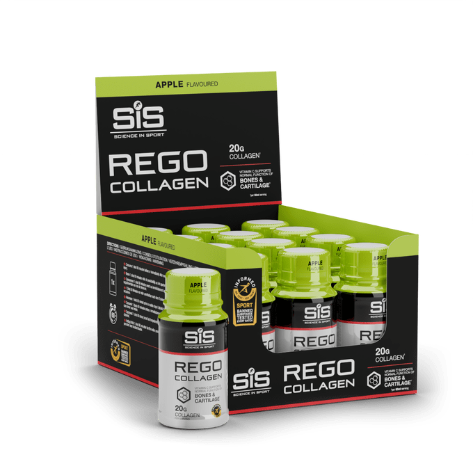 SiS Supplement Pack of 12 / Apple REGO Collagen Shot XMiles