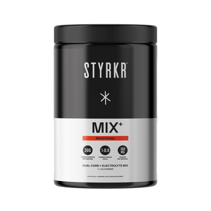 STYRKR Energy Drink 25 Serving Tub (925g) / Blood Orange MIX+ XMiles