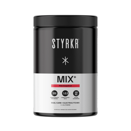 STYRKR Energy Drink 25 Serving Tub (925g) / Pink Grapefruit MIX+ XMiles