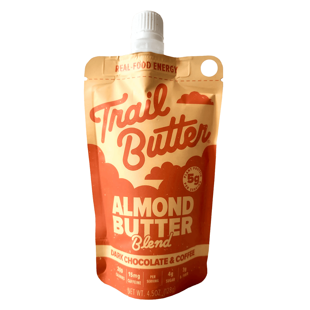 Trail Butter Nut Butter Single Serve / Dark Chocolate & Coffee (Contains Caffeine) Nut Butter ‘Big Squeeze’ Pouches XMiles
