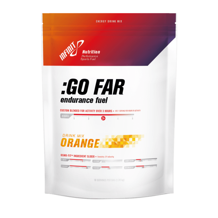 INFINIT 18 Serving Pouch (1.39kg) / Orange :GO FAR XMiles